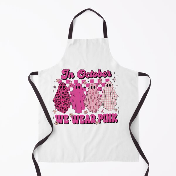 Item preview, In October We Wear Pink Ghost RDS designed and sold by CriseldaBruning.