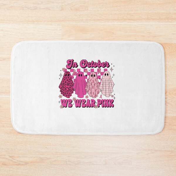 Item preview, In October We Wear Pink Ghost RDS designed and sold by CriseldaBruning.