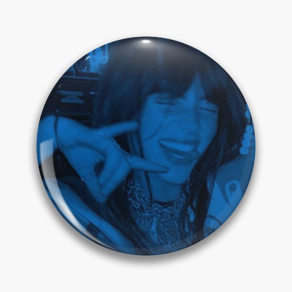 Item preview, blue Billie Eilish Photo designed and sold by Crealice.