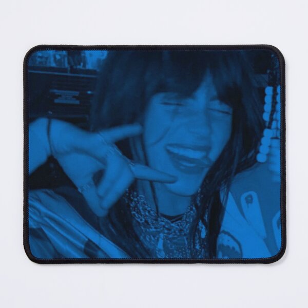 Item preview, blue Billie Eilish Photo designed and sold by Crealice.