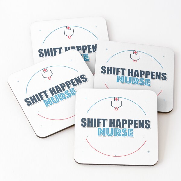 Item preview, Shift Happens Nurse designed and sold by pumsquare.