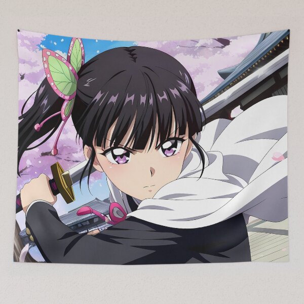 Item preview, Kanao Tsuyuri Demon Slayer Spring Temple Focus designed and sold by Tokyonomad.