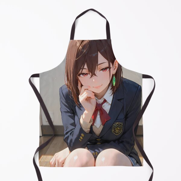 Item preview, Momo Ayase Dandadan Sly Smile School Uniform Portrait designed and sold by Tokyonomad.