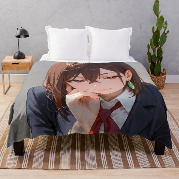 Item preview, Momo Ayase Dandadan Sly Smile School Uniform Portrait designed and sold by Tokyonomad.