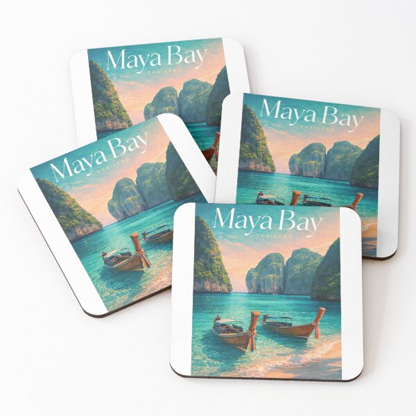 Item preview, Maya Bay Phi Phi Leh Krabi Thailand Andaman Sea Phi Phi Islands Loh Samah Bay designed and sold by Aryabek.