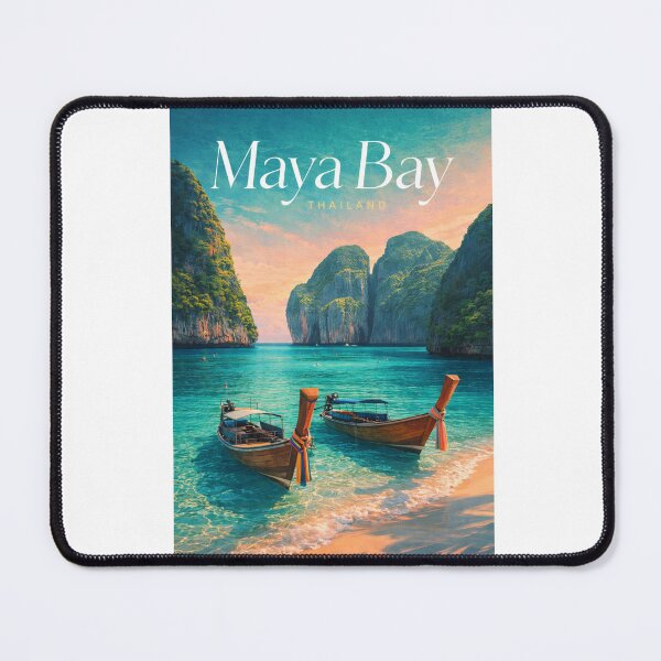 Item preview, Maya Bay Phi Phi Leh Krabi Thailand Andaman Sea Phi Phi Islands Loh Samah Bay designed and sold by Aryabek.