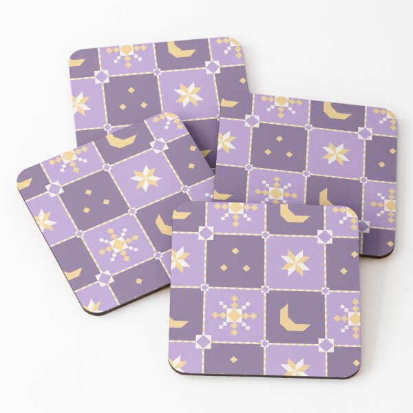 Item preview, Celestial Patchwork - Moon and Star Cozy Pattern designed and sold by Elodie-Motifs.