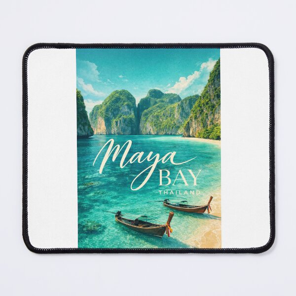 Item preview, Maya Bay Phi Phi Islands Thailand Andaman Sea Pileh Lagoon Loh Samah Bay Krabi designed and sold by Aryabek.