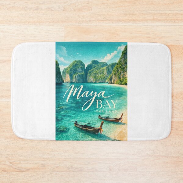 Item preview, Maya Bay Phi Phi Islands Thailand Andaman Sea Pileh Lagoon Loh Samah Bay Krabi designed and sold by Aryabek.
