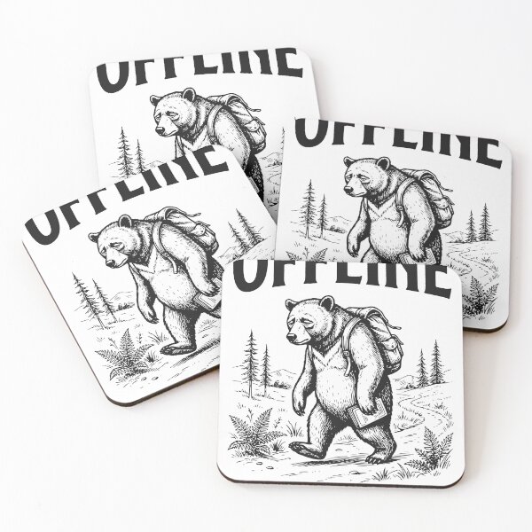 Item preview, Outside Life Camping Dog Shirt, Avoid People Outdoor Design designed and sold by TeeVerse27.