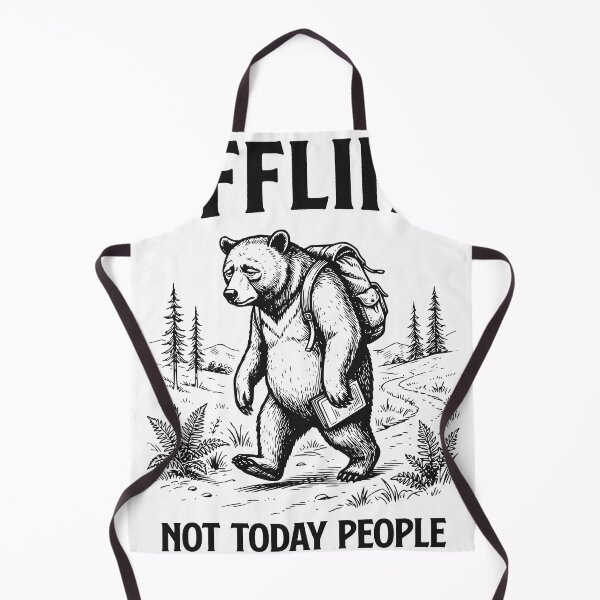 Item preview, Outside Life Camping Dog Shirt, Avoid People Outdoor Design designed and sold by TeeVerse27.