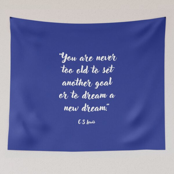 Item preview, You are never too old . . . C S Lewis Quotation designed and sold by CharlottePlaceArt.