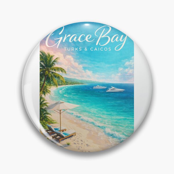 Item preview, Grace Bay Providenciales Turks and Caicos Caribbean Sea Princess Alexandra National Park designed and sold by Aryabek.