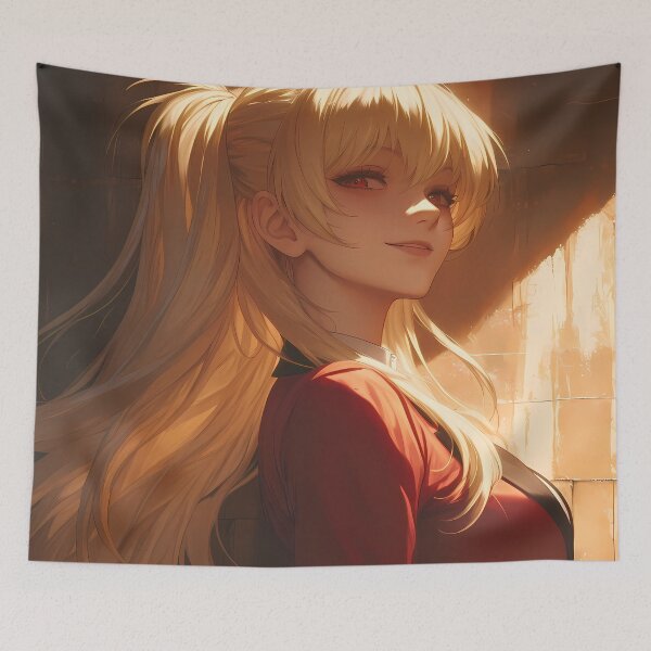 Item preview, Confident Mary Saotome Kakegurui Compulsive Gambler golden dramatic anime elegance designed and sold by Tokyonomad.