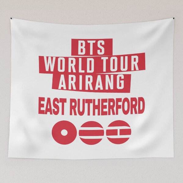 Item preview, BTS World Tour 2026 Arirang. EAST RUTHERFORD. designed and sold by EunsooLee.