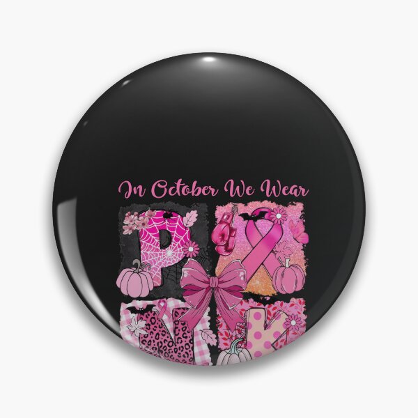 Item preview, In October We Wear Pink RDS designed and sold by CriseldaBruning.