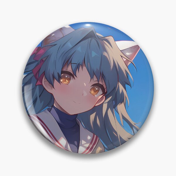 Item preview, Soft Nagisa Furukawa Clannad anime gentle sky nostalgic charm beauty designed and sold by Tokyonomad.