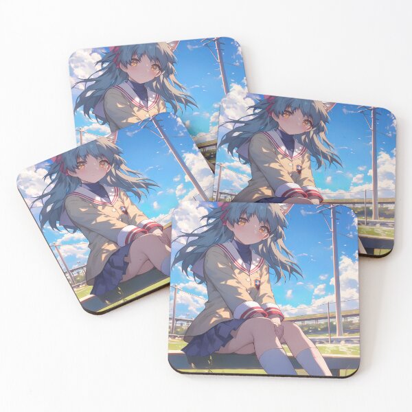 Item preview, Soft Nagisa Furukawa Clannad anime gentle sky nostalgic charm beauty designed and sold by Tokyonomad.