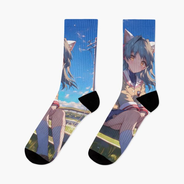 Item preview, Soft Nagisa Furukawa Clannad anime gentle sky nostalgic charm beauty designed and sold by Tokyonomad.