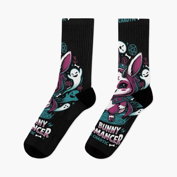 Item preview, Baby Bunny Necromancer : Cute & Chaotic Occult Magic designed and sold by 1434s.