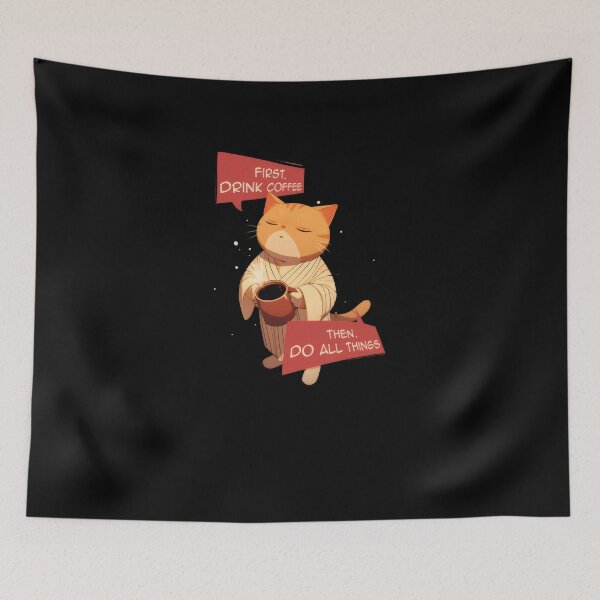Item preview, Coffee First for Mornings #453 designed and sold by triglavis-art.