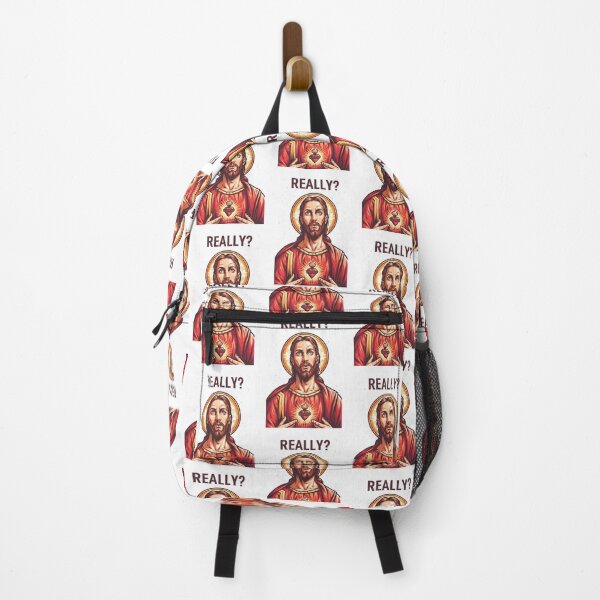 Item preview, Really Jesus Sacred Heart Red Background designed and sold by Piotrek0001.