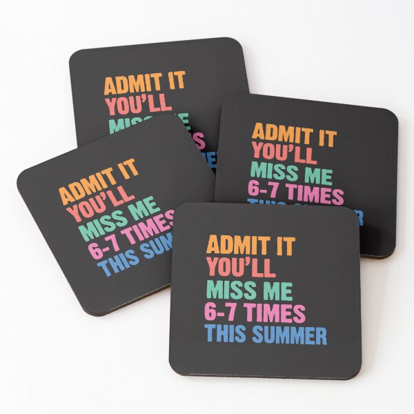 Item preview, Admit It Youll Miss Me This Summer Funny Last Day Of School Retro designed and sold by kiralynstration.