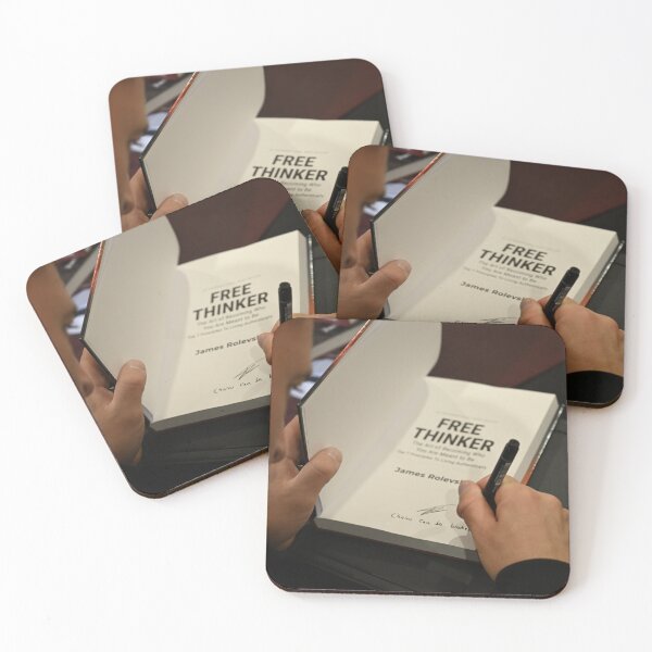 Item preview, James Rolevski Signing Free Thinker Hardcover designed and sold by getmybookstore.