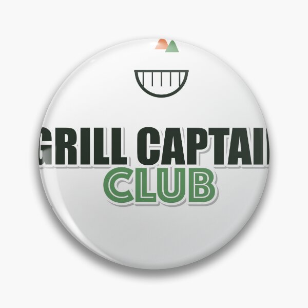 Item preview, Grill Captain Club designed and sold by IllumeInk.