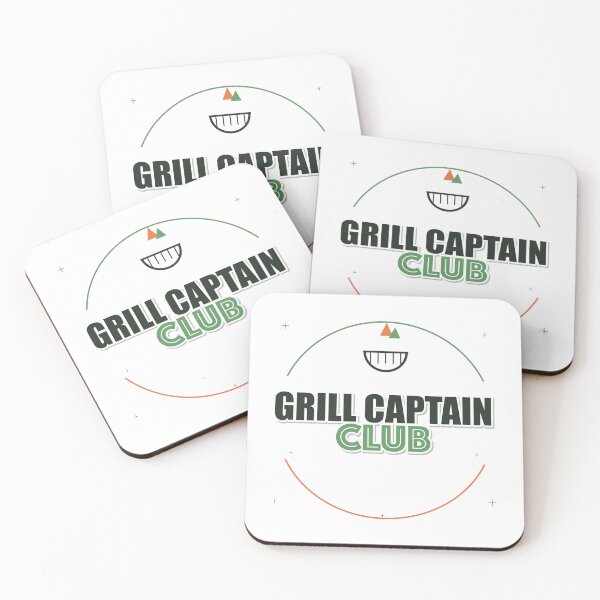 Item preview, Grill Captain Club designed and sold by IllumeInk.