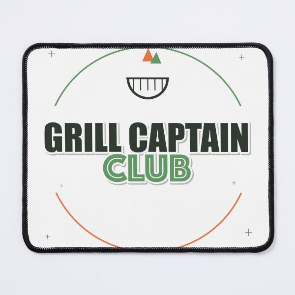 Item preview, Grill Captain Club designed and sold by IllumeInk.