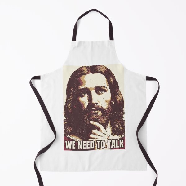 Item preview, We Need To Talk Jesus Vintage Sepia Style designed and sold by Piotrek0001.