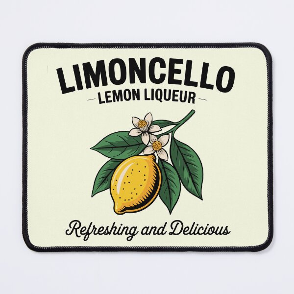 Item preview, Limoncello – Refreshing & Delicious Lemon Liqueur Italia Design designed and sold by EmeraldeaArt.