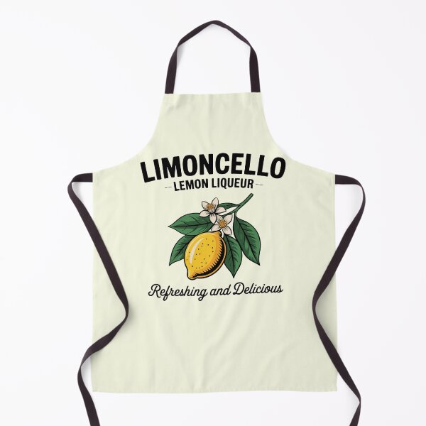 Item preview, Limoncello – Refreshing & Delicious Lemon Liqueur Italia Design designed and sold by EmeraldeaArt.