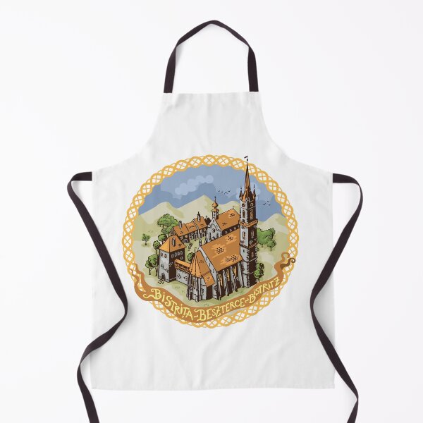 Item preview, Copy of Copy of Transylvania cities illustration | Bistrița, Beszterce, Bistritz designed and sold by QatlasMap Shop.