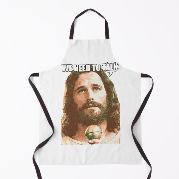 Item preview, We Need To Talk Jesus Looking Up Art designed and sold by Piotrek0001.