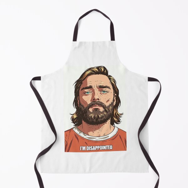 Item preview, Im Disappointed Jesus Orange Background Tone designed and sold by Piotrek0001.