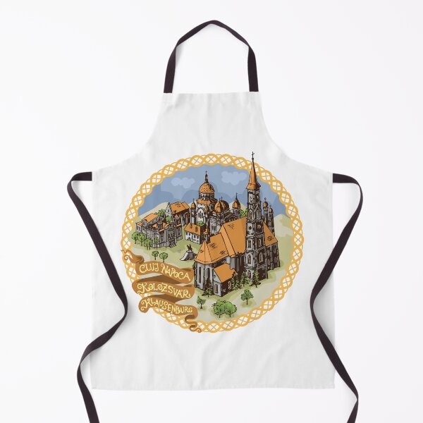 Item preview, Transylvania cities illustration | Cluj Napoca, Kolozsvár, Klausenburg designed and sold by QatlasMap Shop.