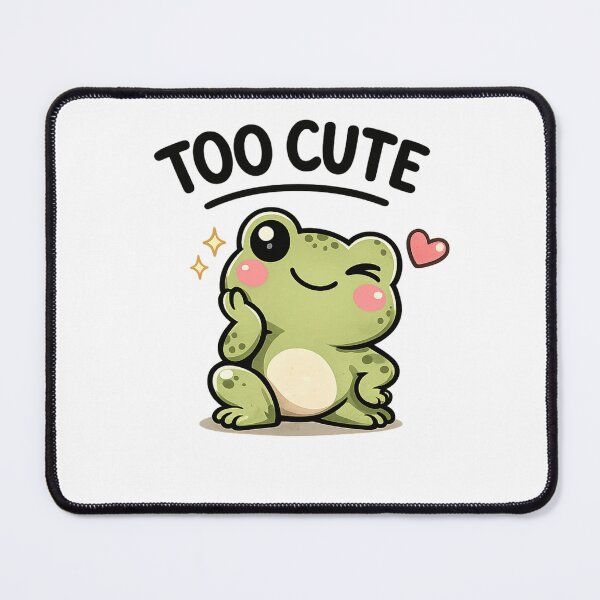 Item preview, Frog - Too Cute designed and sold by PeterPunkt.