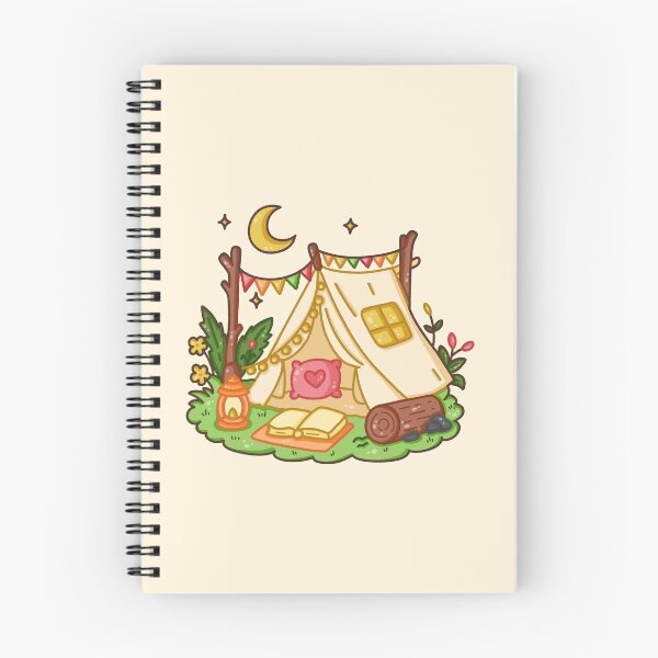Item preview, Moonlit Cozy Camp Night designed and sold by TheRightNotes.