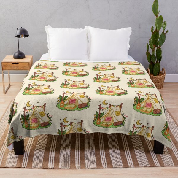 Item preview, Moonlit Cozy Camp Night designed and sold by TheRightNotes.