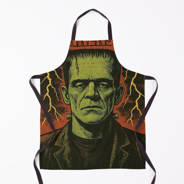 Item preview, Frankenstein’s Monster Classic Horror Wall Poster designed and sold by Retr0Tshirts.