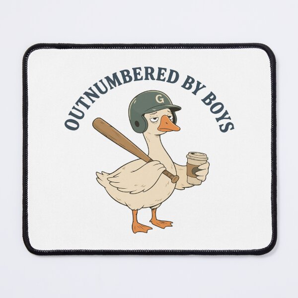 Item preview, Funny Boy Mom Outnumbered By Boys Baseball Mothers Day Gift designed and sold by kiralynstration.
