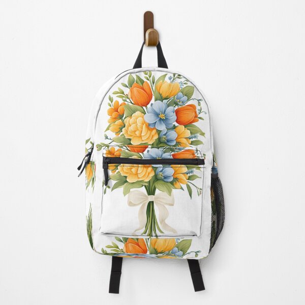 Item preview, Vibrant Spring Floral Bouquet - Colorful Tulip and Peony Garden Illustration designed and sold by DesignArtist.ia.
