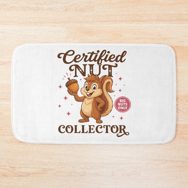 Item preview, Funny Squirrel Certified Nut Collector Meme Humor Animal Joke designed and sold by kiralynstration.