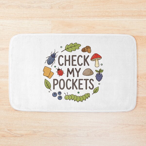 Item preview, Check My Pockets Bug Catcher Kids Funny Bug Hunter Nature Explorer designed and sold by kiralynstration.
