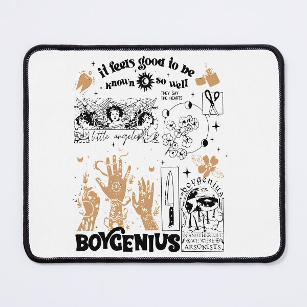 Item preview, Vintage Boy.genius Merch,  In.die Rock Musict, Boyg.enius Music Shirt back designed and sold by MauriLifton.