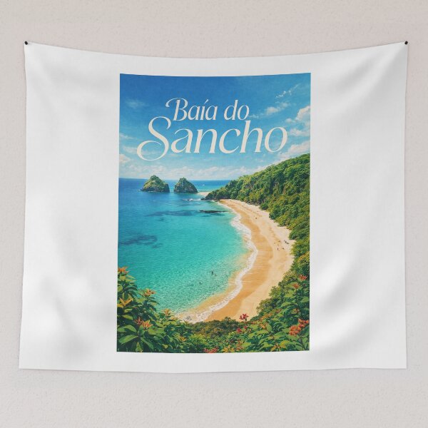 Item preview, Baía do Sancho Fernando de Noronha Pernambuco Scenic Ocean Escape designed and sold by Aryabek.