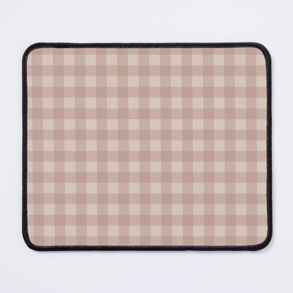 Item preview, Dusty Rose Gingham Check Pattern Classic Cottage Farmhouse Fabric designed and sold by Designs by christel_treiber.