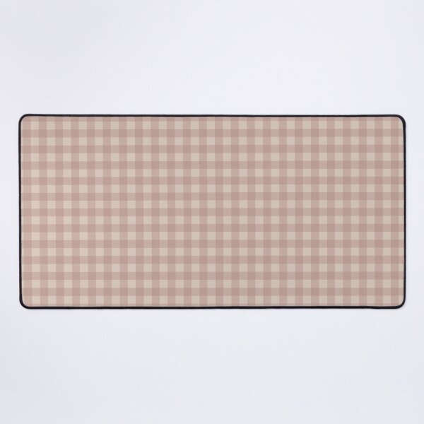 Item preview, Dusty Rose Gingham Check Pattern Classic Cottage Farmhouse Fabric designed and sold by Designs by christel_treiber.